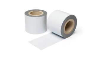 CINTA DE POLIETILENO CON ADHESIVO DE BAJA INTENSIDAD (100 ml x 120 mm.)