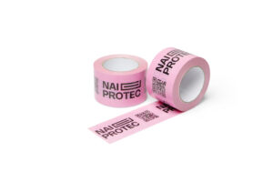 CINTA ROSA MULTIUSOS SERIGRAFIADA (66 ml x 75 mm)