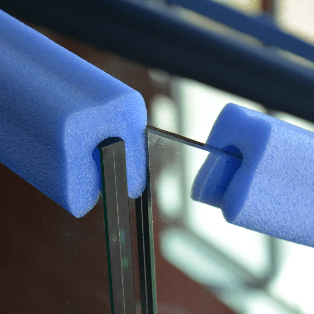 Protecciones de foam para obra